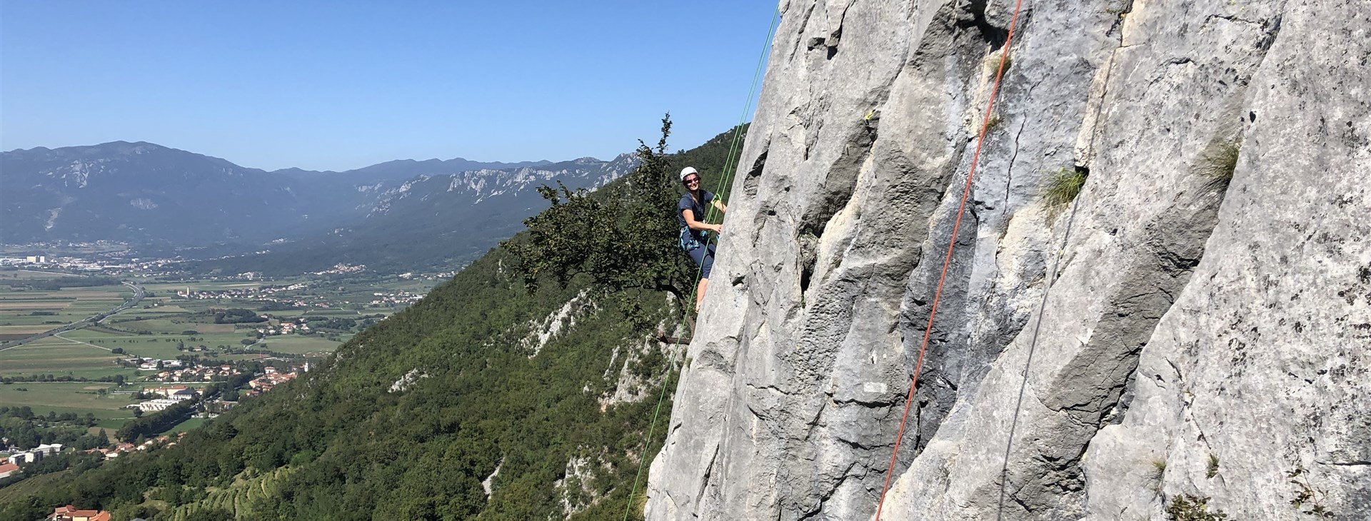 Skalní lezení ve Slovinsku