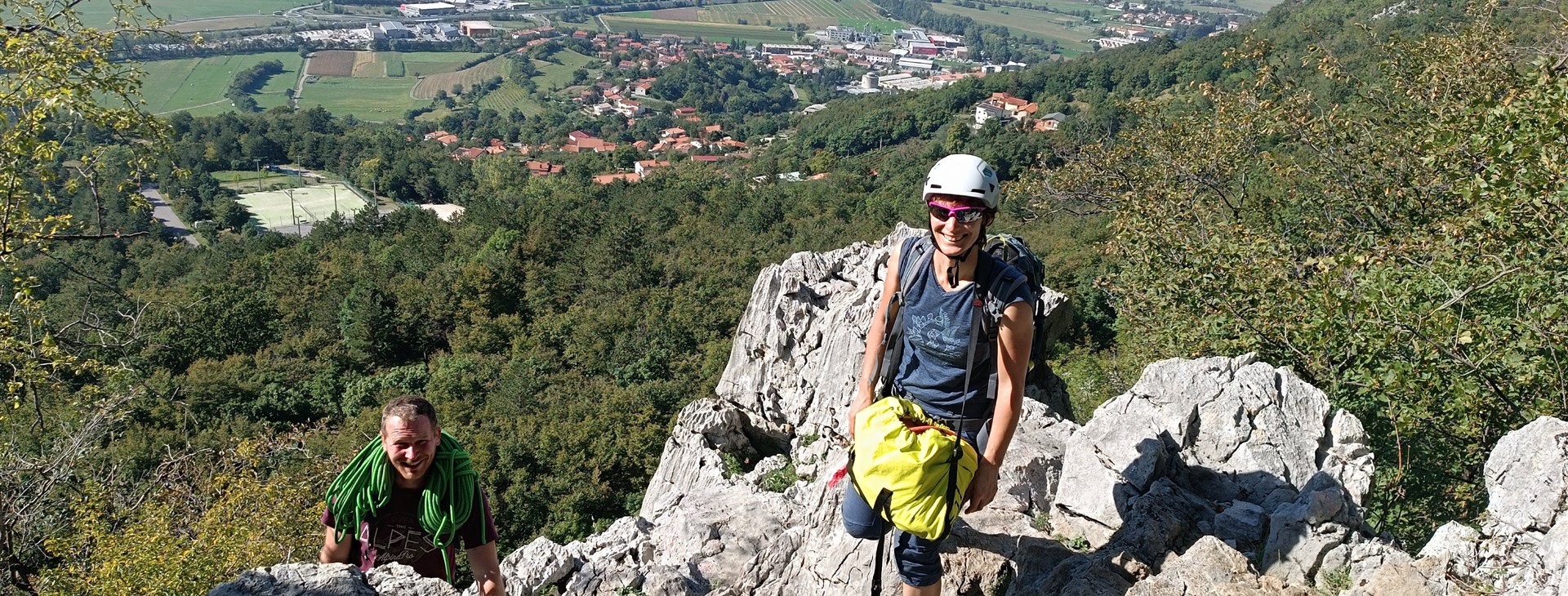Skalní lezení ve Slovinsku