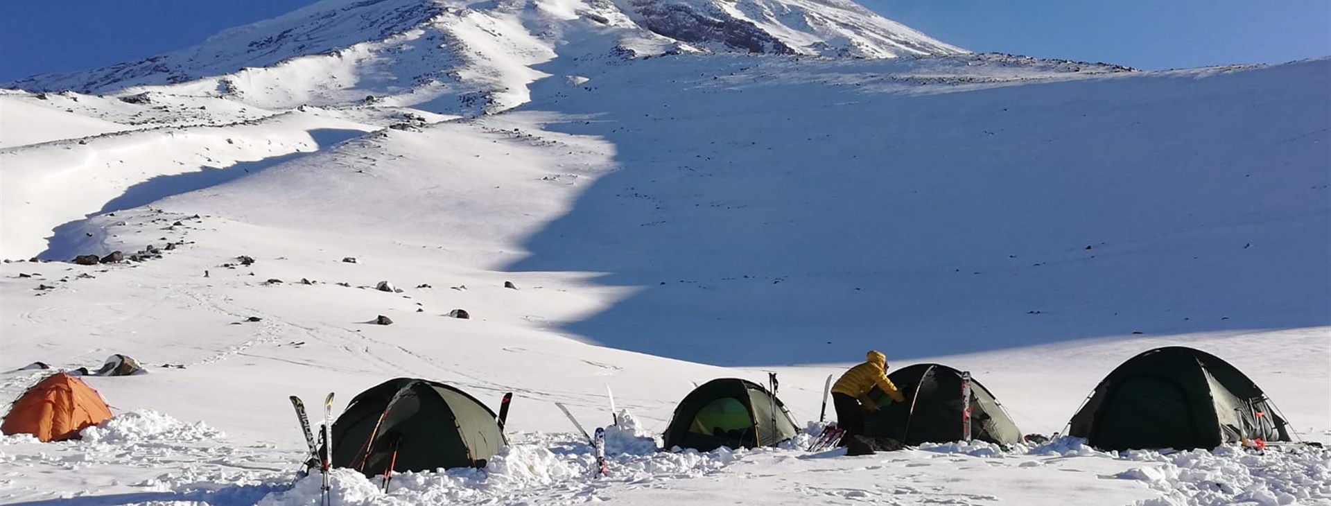 Skialpy na biblický Ararat