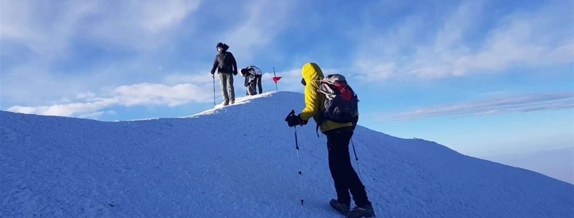 Skialpy na biblický Ararat