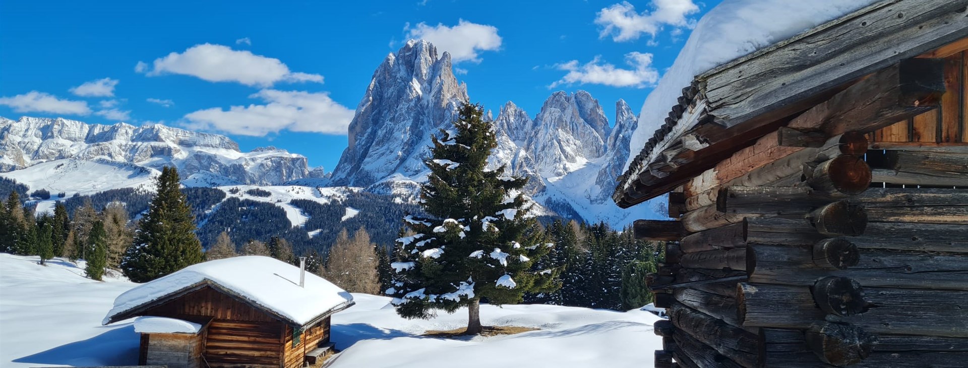 Běžkování v Dolomitech