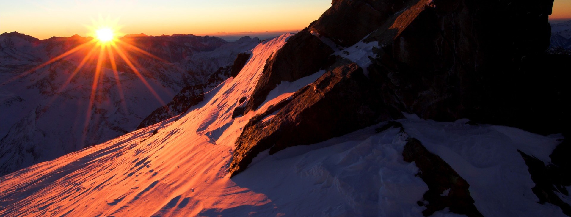 Vánoční lyžovačka na ledovci