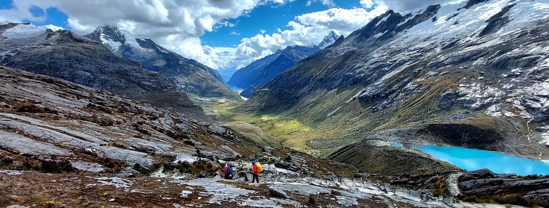 Peru a 4 denní trek v národním parku Huascarán