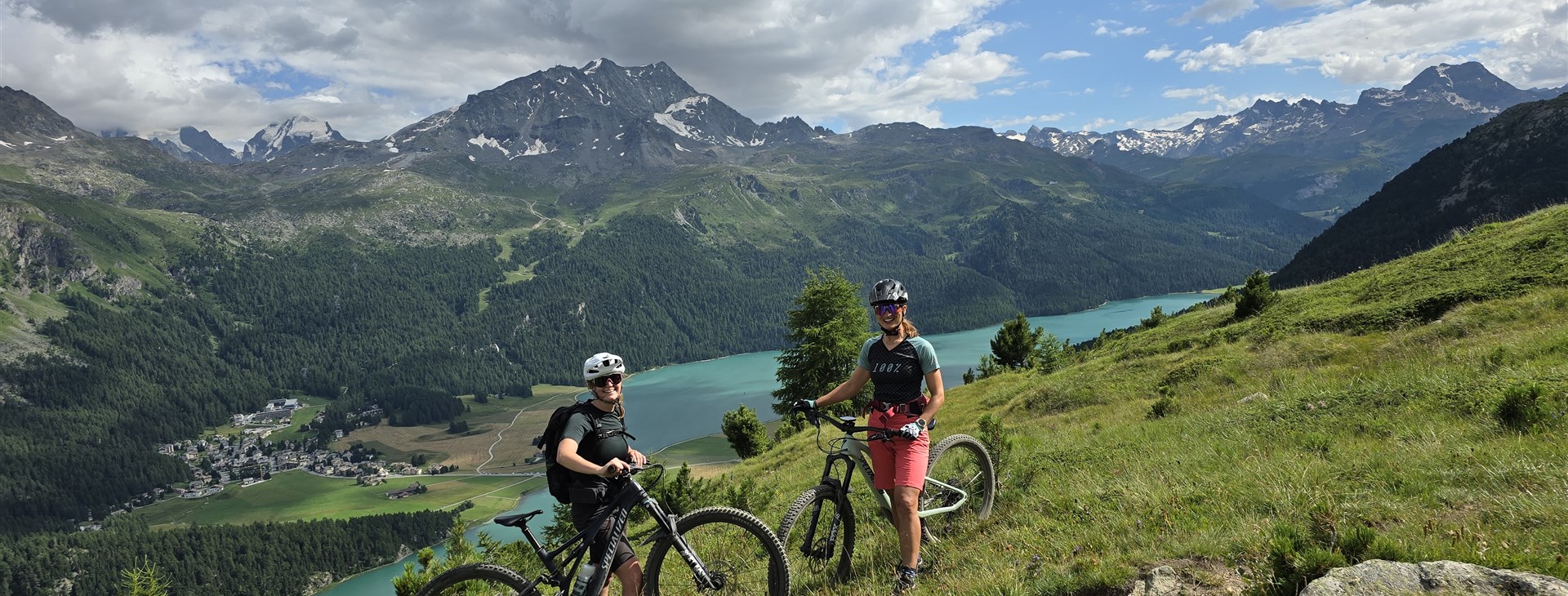 Švýcarsko - Engadin MTB