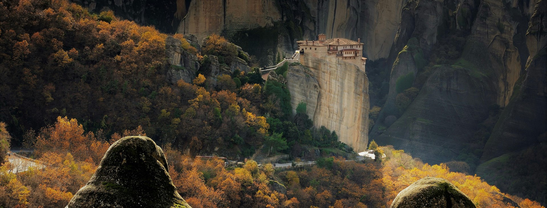 Meteora. Zdroj: Pexels, Ioannis Ioannidis.