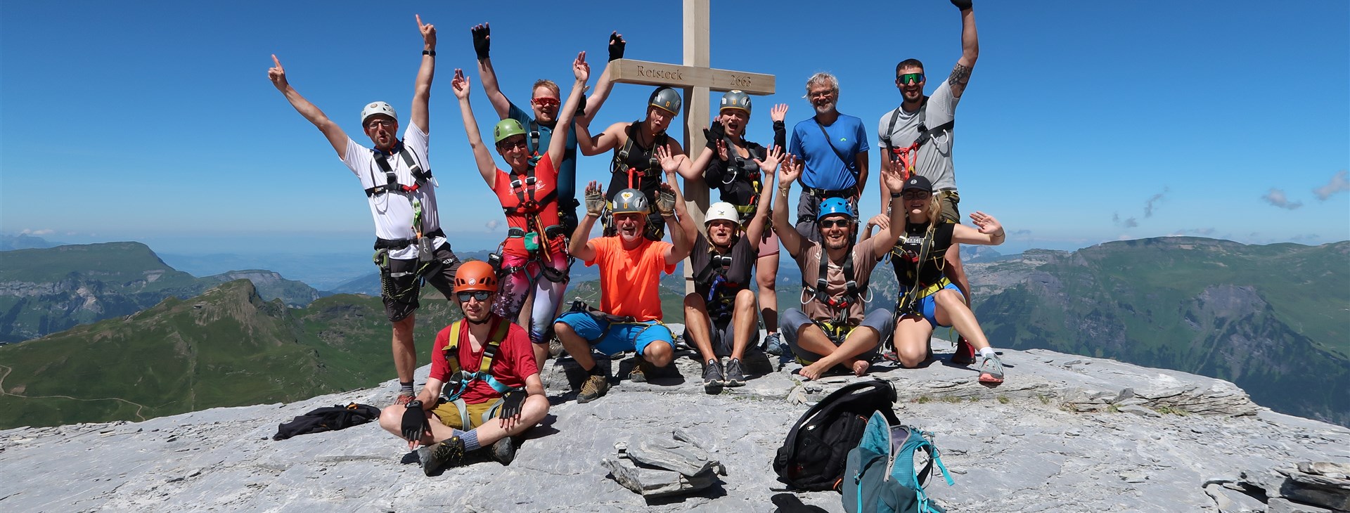 Švýcarsko - Ferraty Bernských Alp