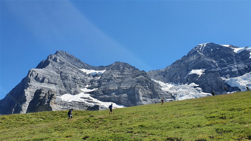 Švýcarsko - turistika v Bernských Alpách