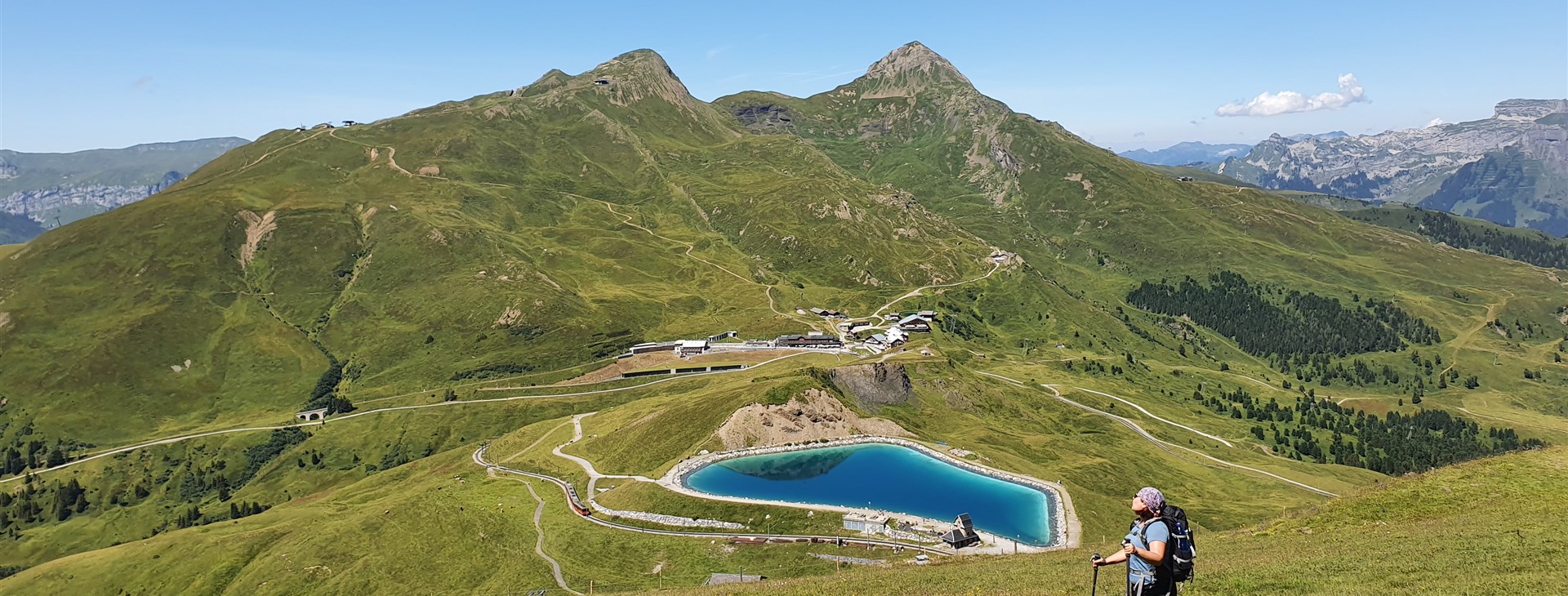 Švýcarsko - turistika v Bernských Alpách