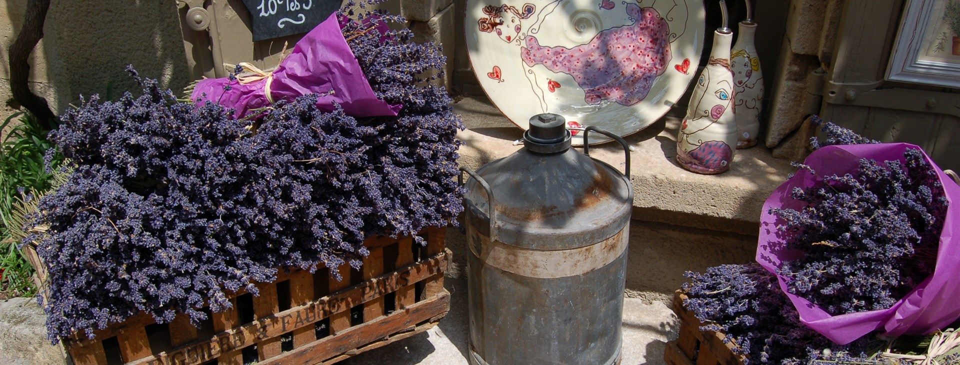 Barvy, chutě a vůně Provence - turisticky