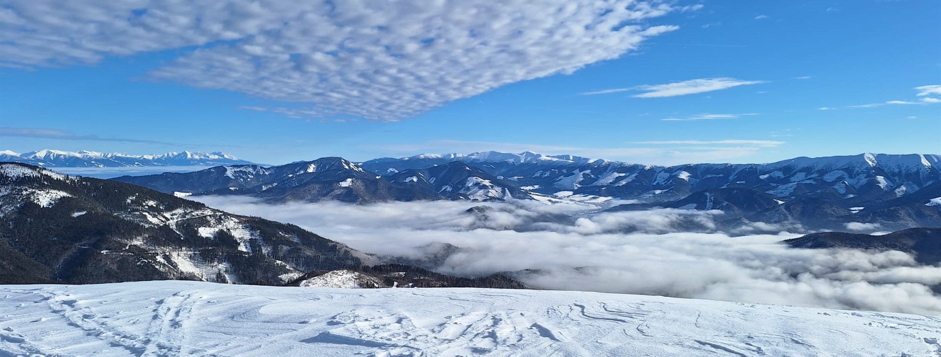 Velká Fatra na sněžnicích