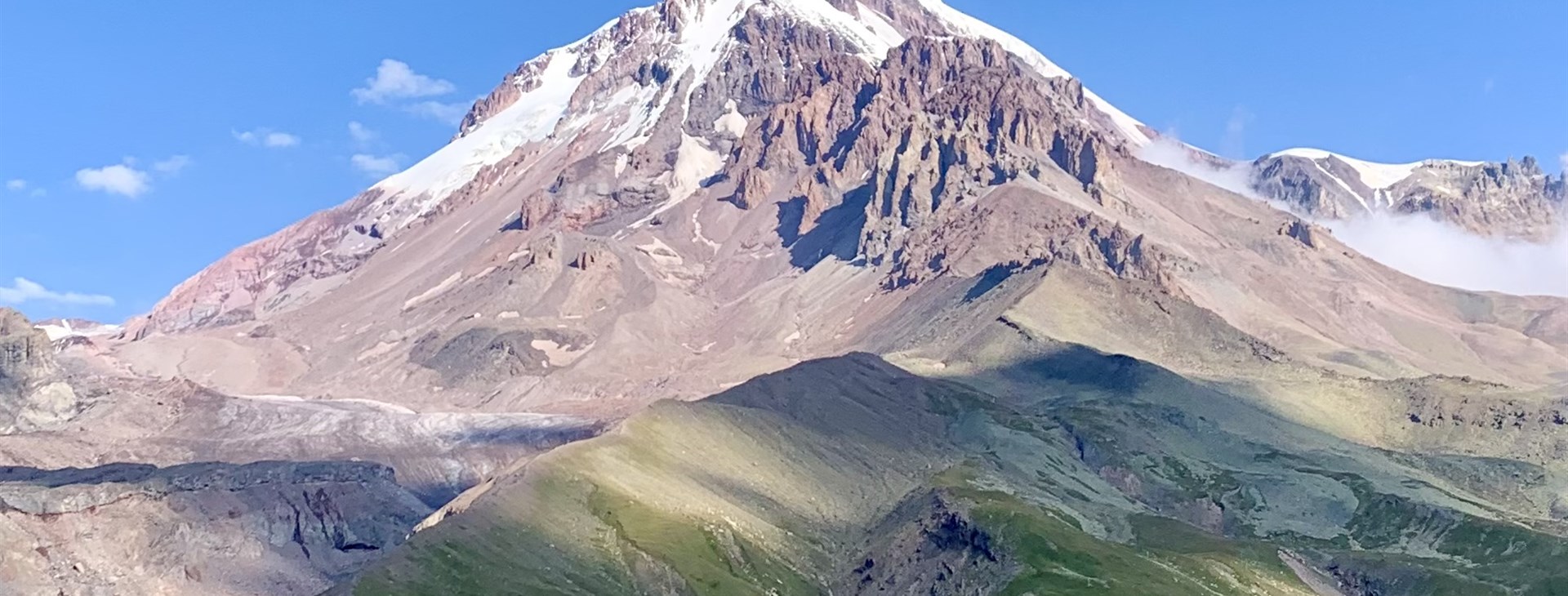 Gruzie expedičně s výstupem na Kazbek