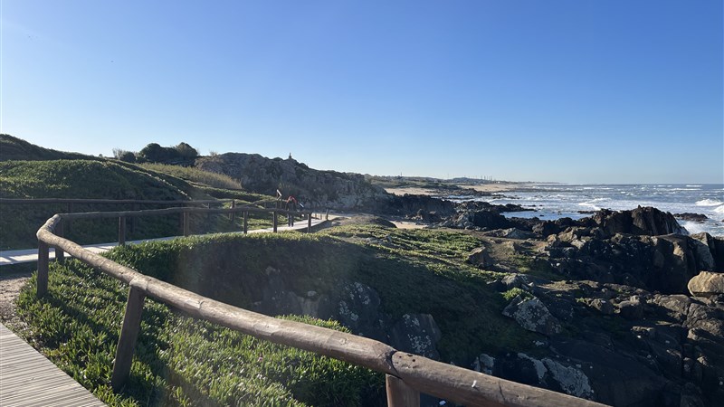 Pobřežní cesta Camino Portugues do Santiaga