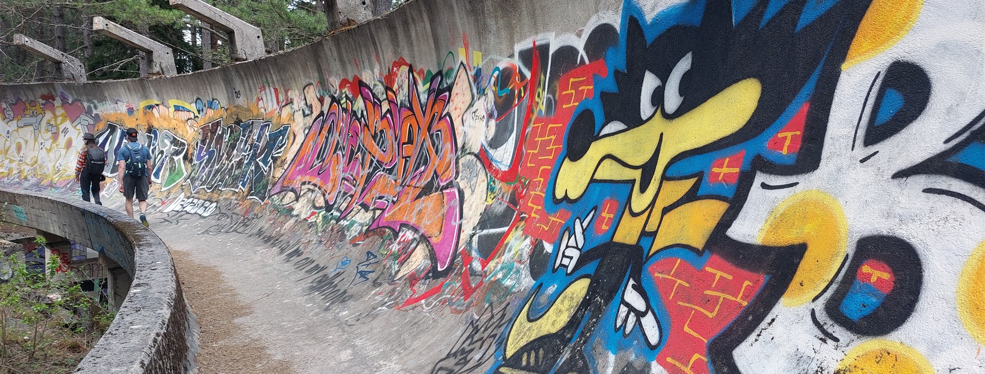 Olympijský areál nad Sarajevem