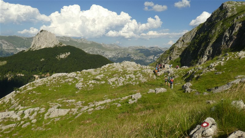 Hřebeny a vrcholy hor Bosny a Hercegoviny - přechod