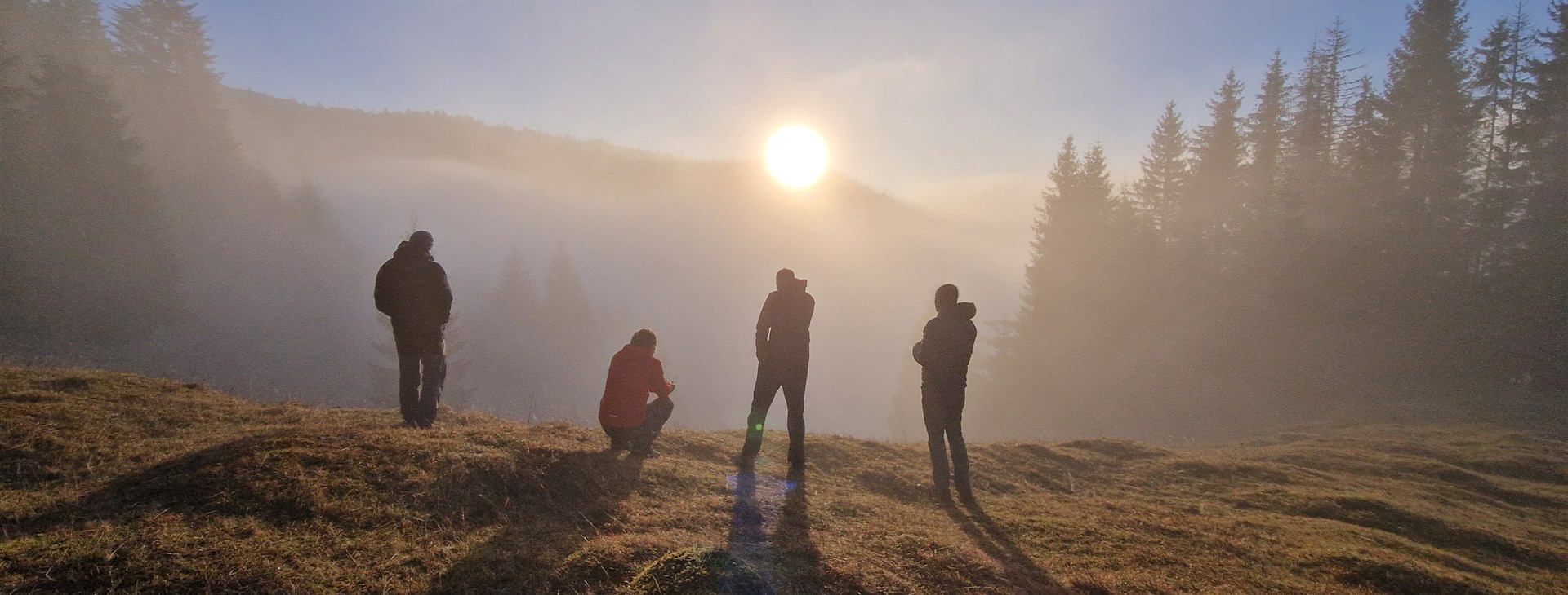 Romantické fotky východu slunce.