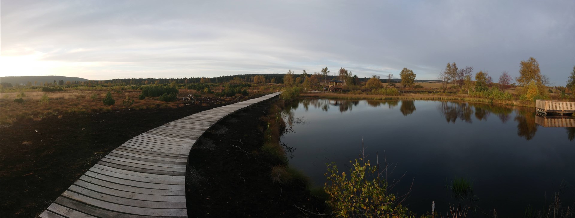 Přechod západní části Krušných hor