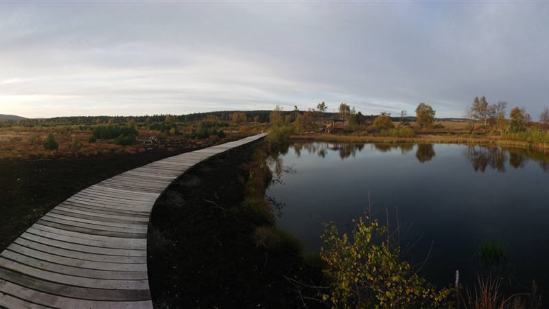 Přechod západní části Krušných hor