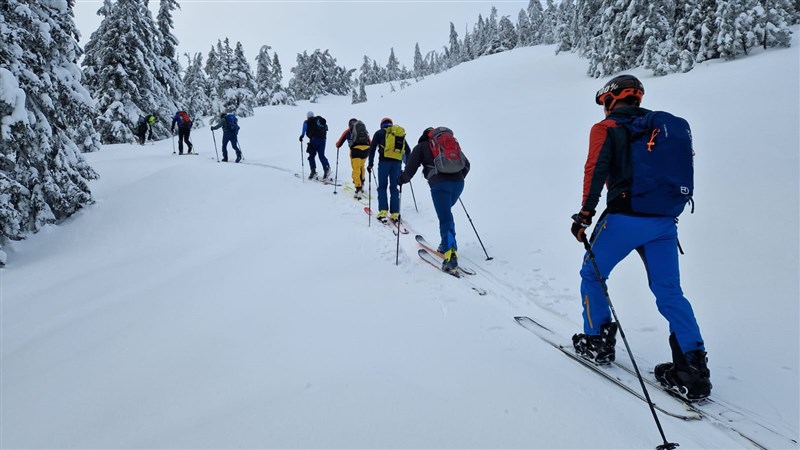 Kurz skialpinismu v Krkonoších