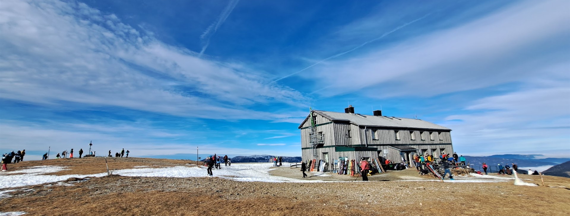 První krůčky na skialpech - Stuhleck