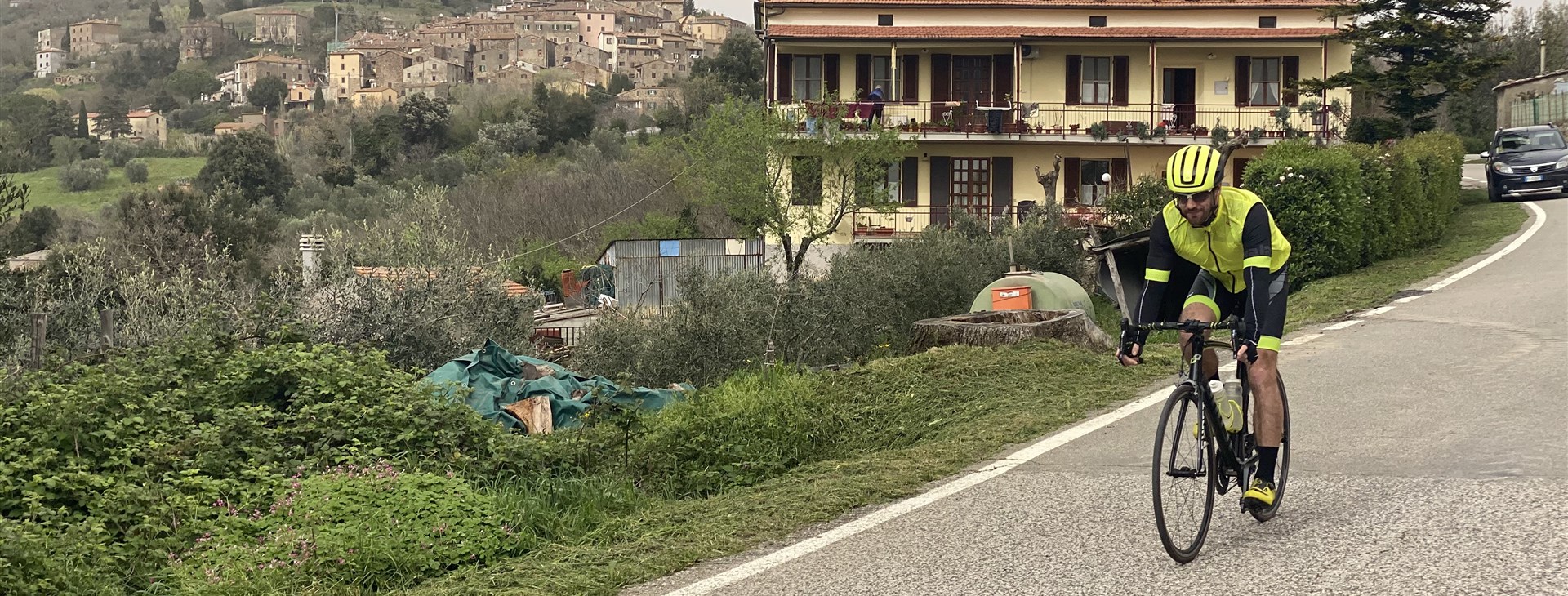 Jarním Toskánskem na silničce