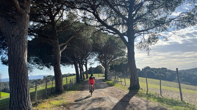 Jarním Toskánskem na gravelu