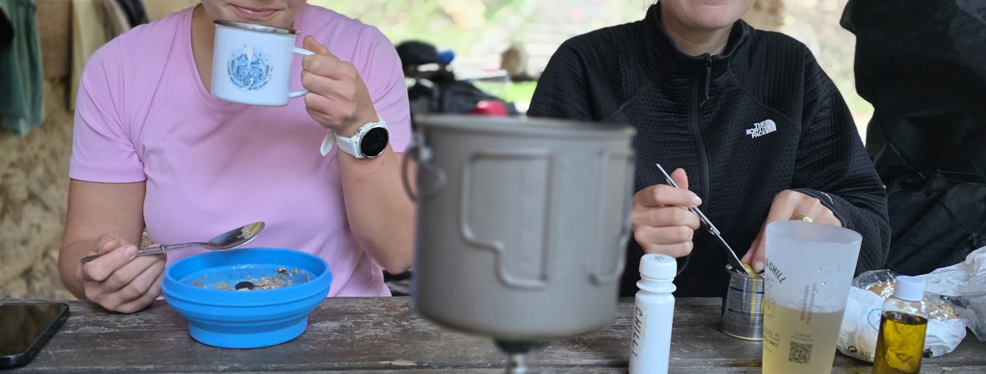 Vaření na treku: tipy a triky