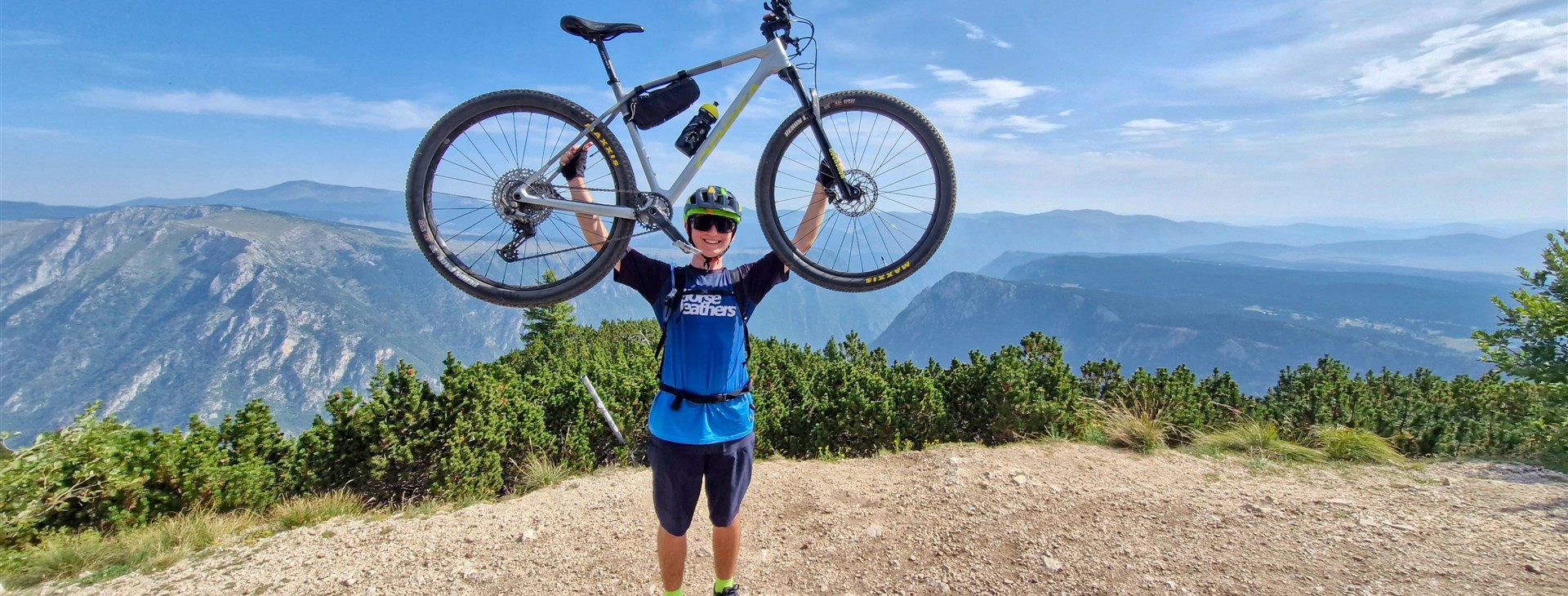 Cyklistika v NP Černé Hory a Albánie