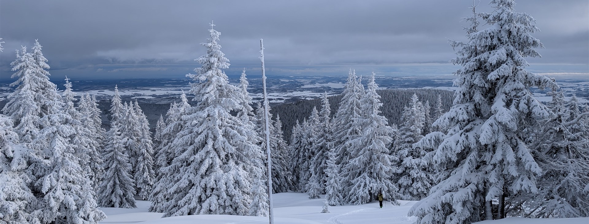 Skialpový kurz v Jeseníkách pro začátečníky