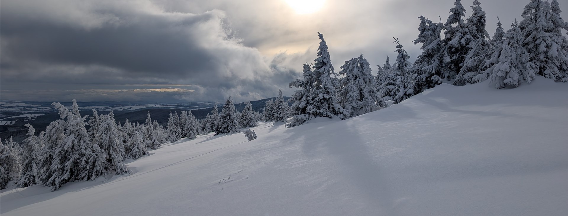 Skialpový kurz v Jeseníkách pro začátečníky