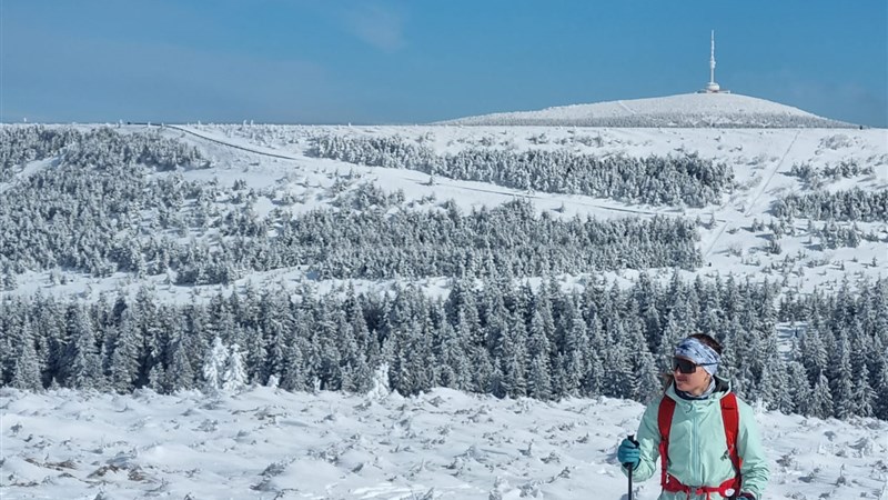 Skialpový kurz v Jeseníkách pro začátečníky
