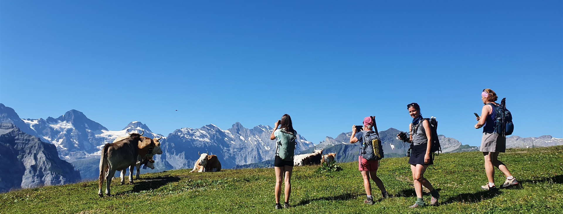 Švýcarsko - Bernské Alpy s dětmi