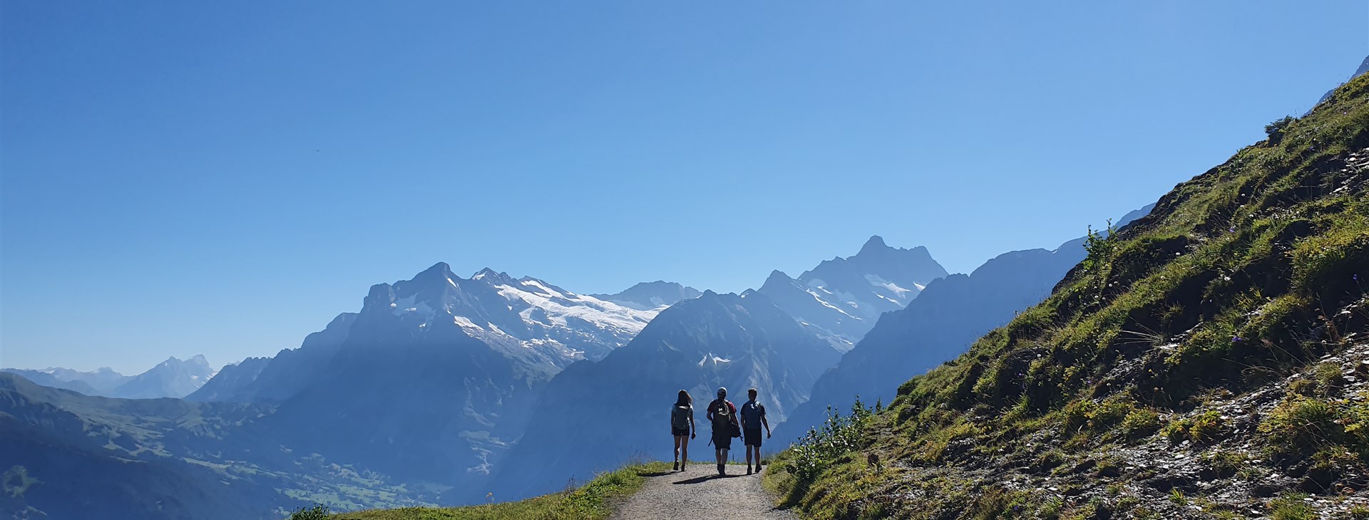 Švýcarsko - Bernské Alpy s dětmi