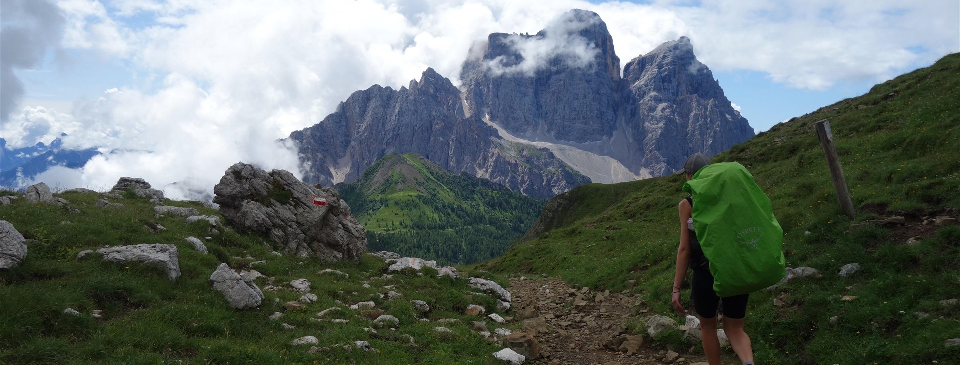 Alta Via 4 - dálková trasa přes Dolomity