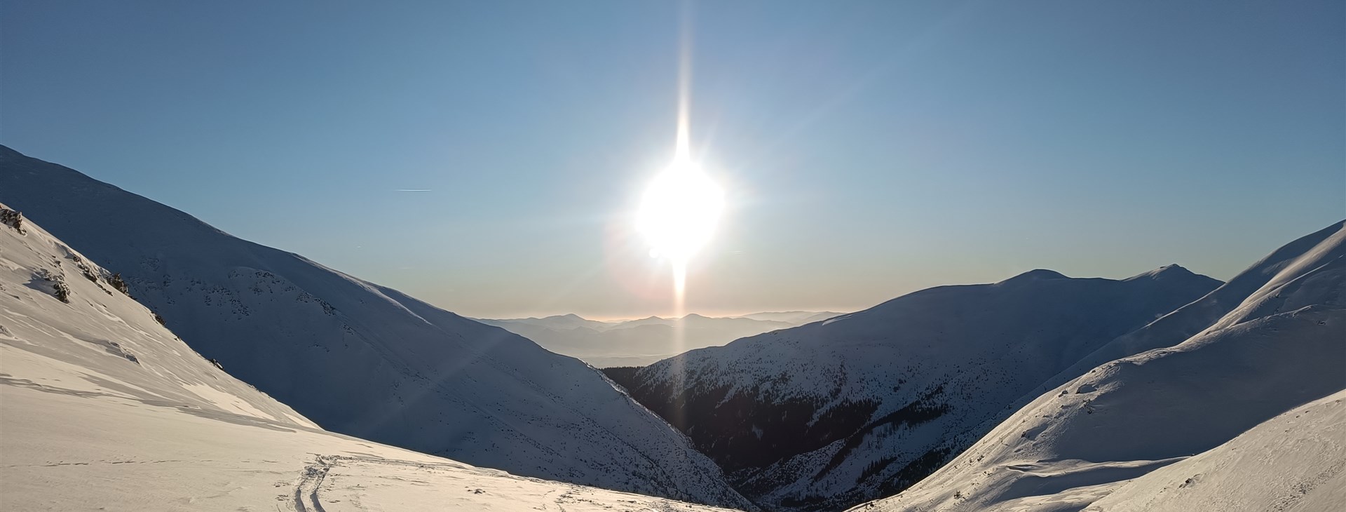 Skialp v Západních Tatrách - Žiarská dolina