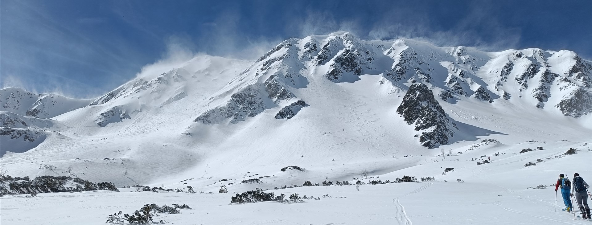Skialp v Západních Tatrách - Spálená dolina