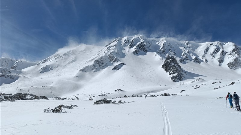 Skialp v Západních Tatrách - Spálená dolina