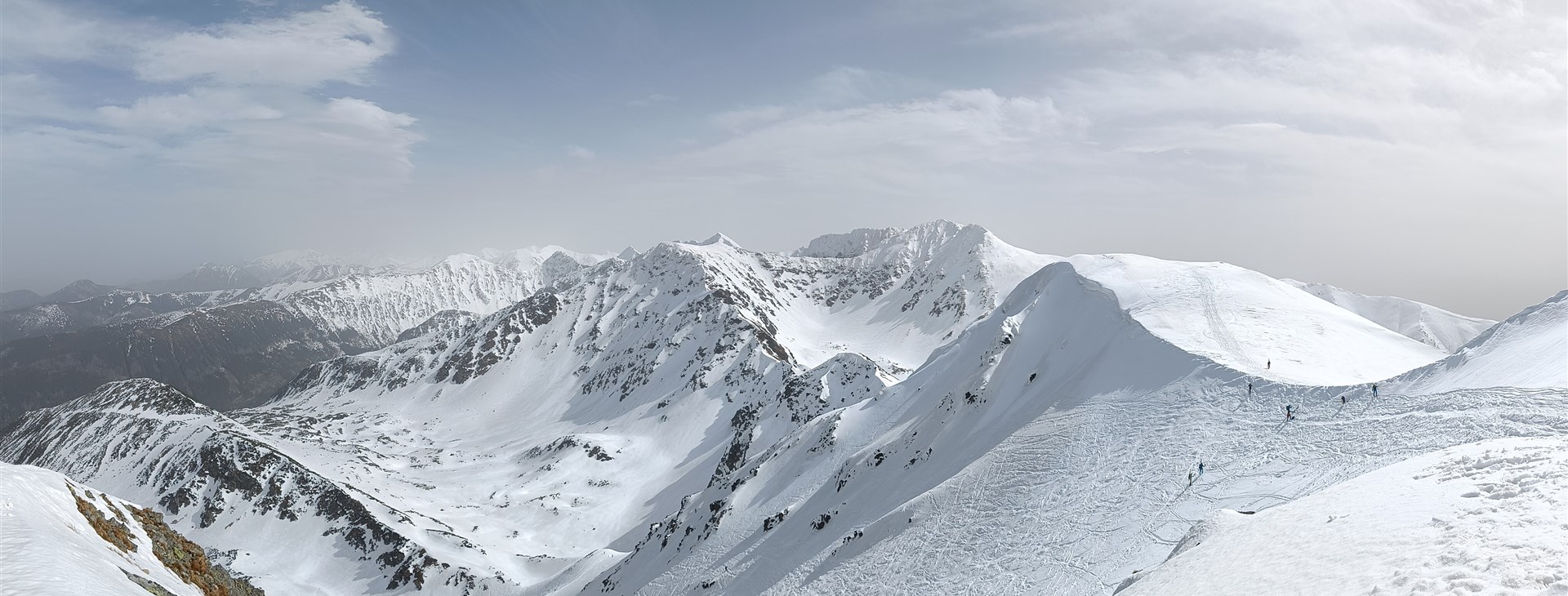 Skialp v Západních Tatrách - Spálená dolina