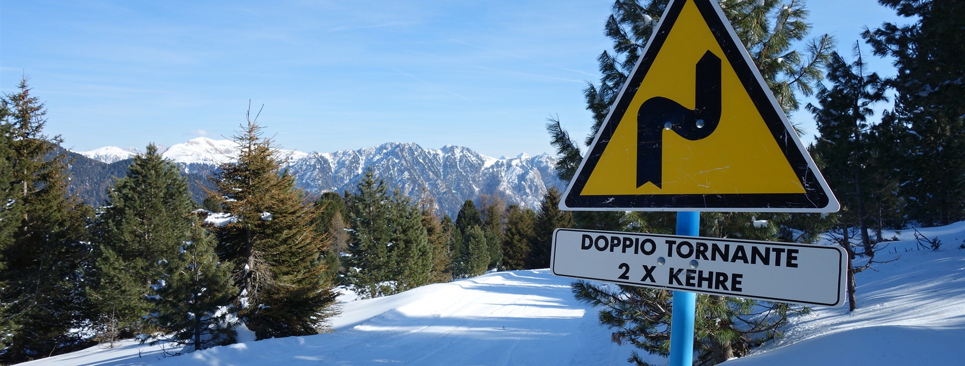 Běžkování v Dolomitech