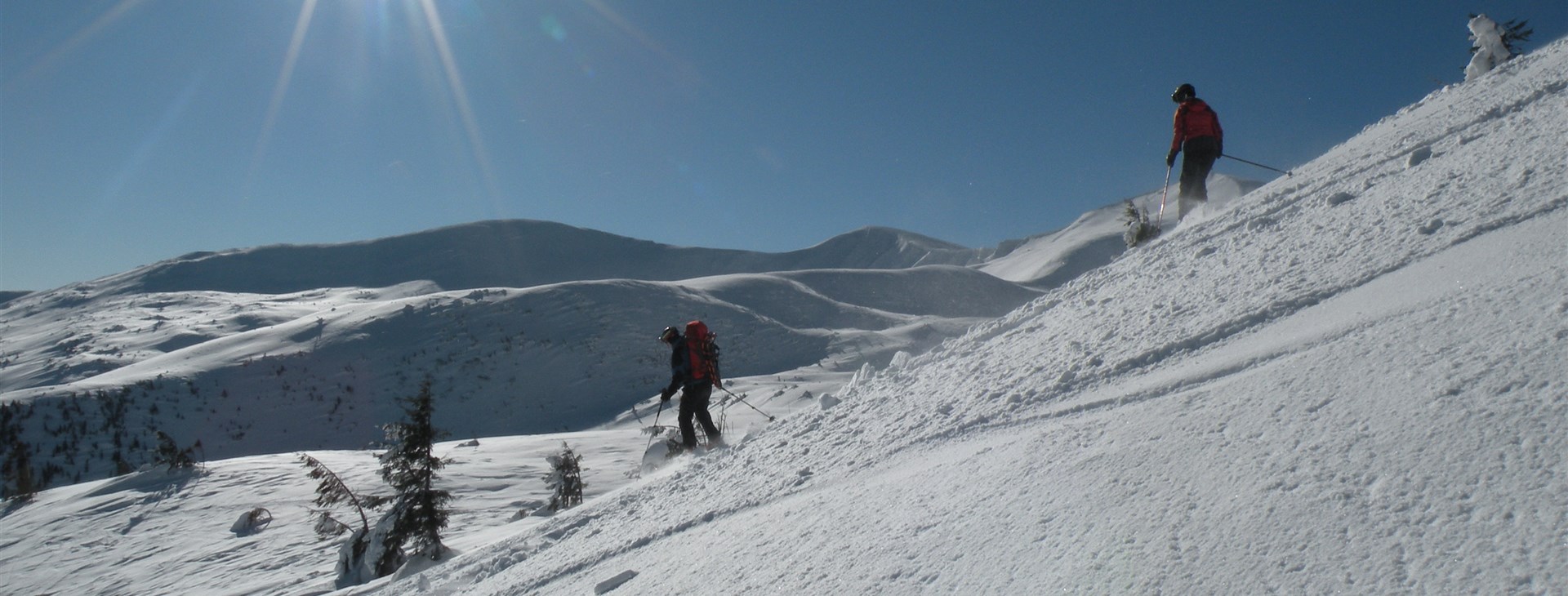 Zimní Podkarpatská Rus