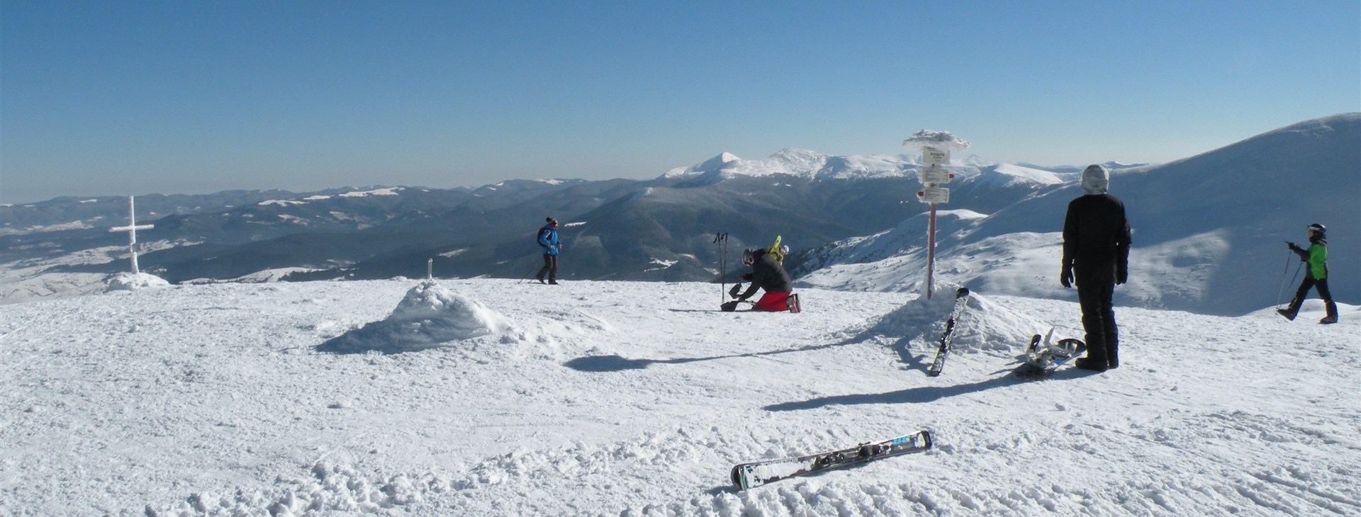 Zimní Podkarpatská Rus