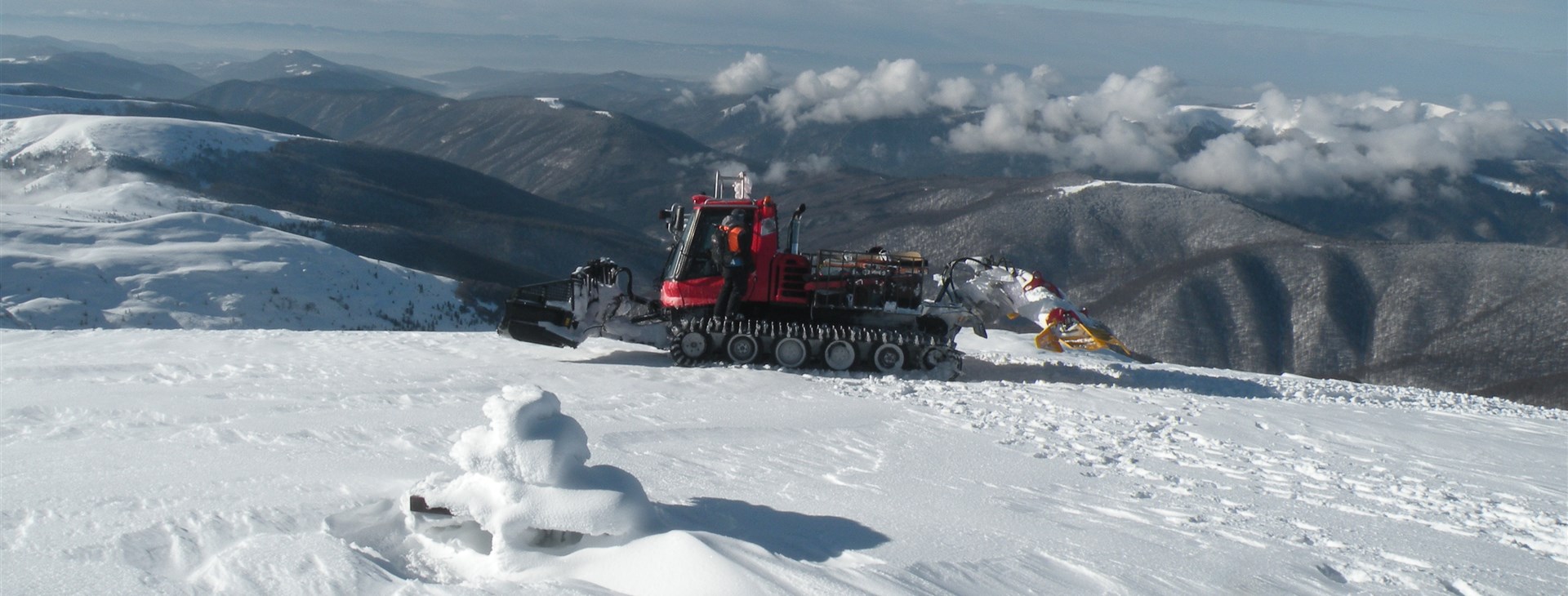 Zimní Podkarpatská Rus
