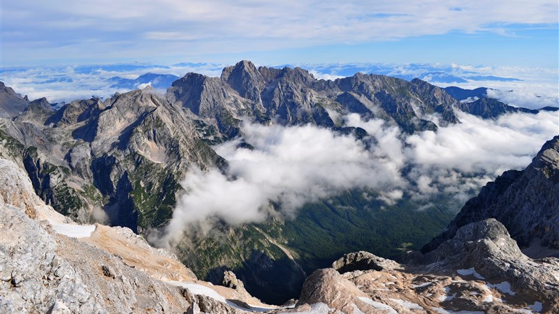 Hřebenovka Julských Alp