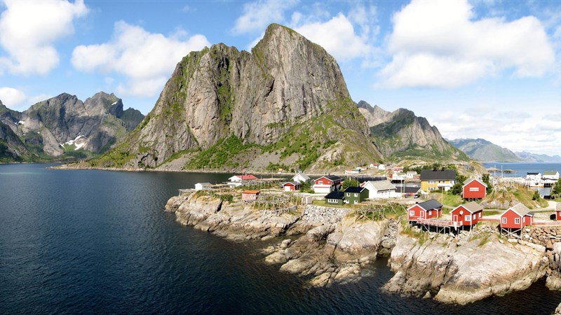 Ostrovy za polárním kruhem