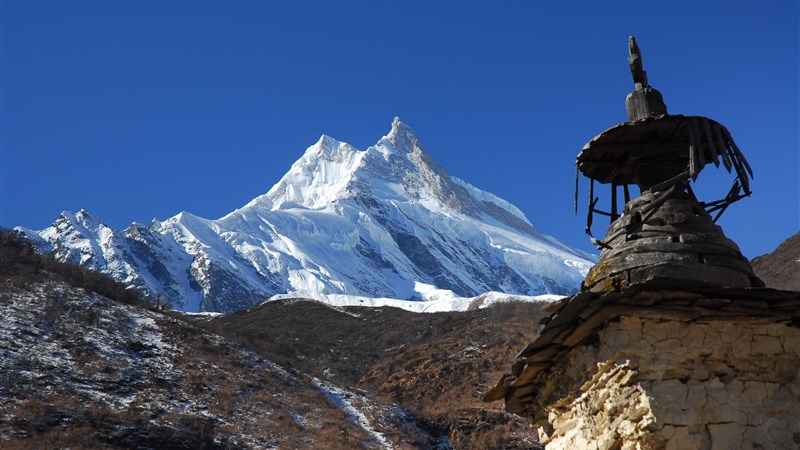 Nepál - trek okolo Manaslu