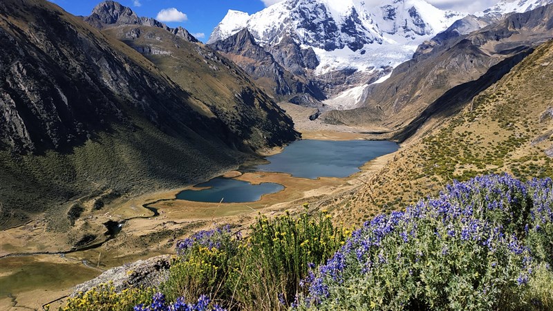 Peru a 4 denní trek v národním parku Huascarán