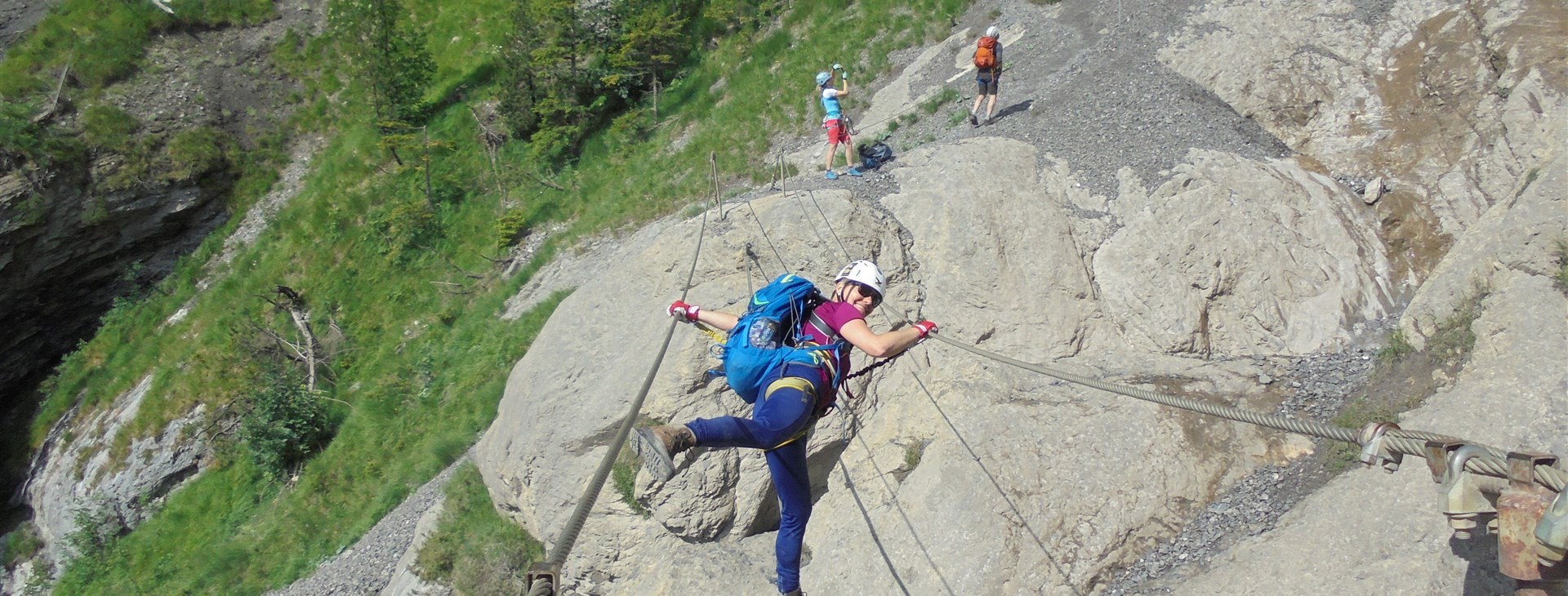 Švýcarsko - Ferraty Bernských Alp
