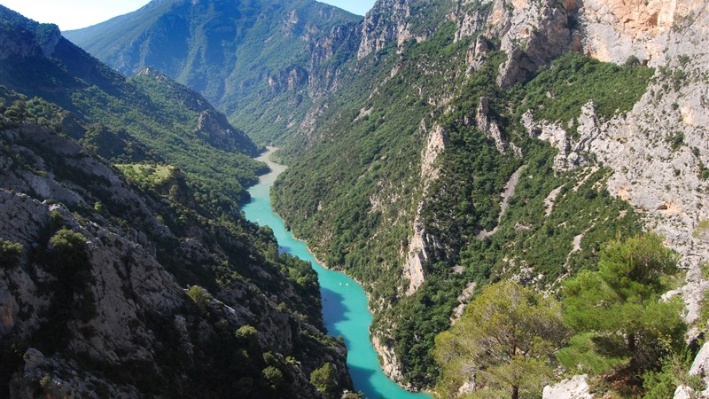 Kaňony jižní Francie