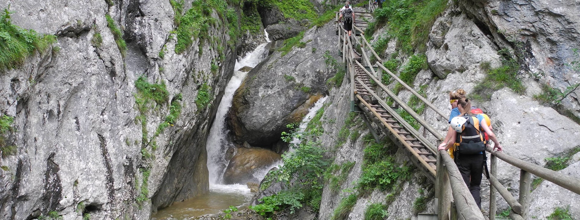 Ferraty Medvědí soutěsky