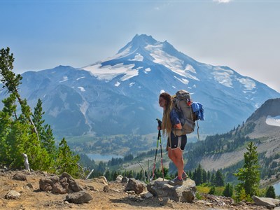 Sama pěšky přes hory i doly Pacific crest Trailu z Mexika až do Kanady