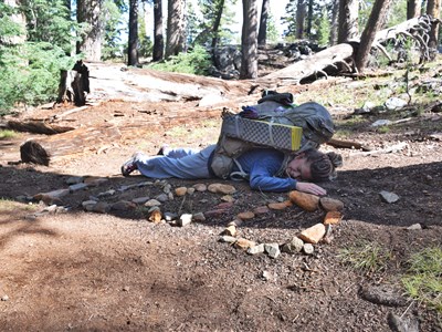 Sama pěšky přes hory i doly Pacific crest Trailu z Mexika až do Kanady